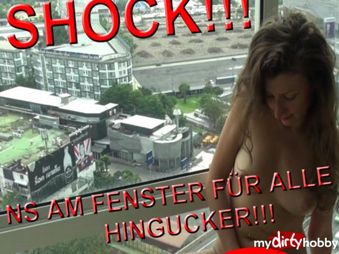 SHOCK !!! NS AT THE WINDOW FOR ALL HINGUCKER
