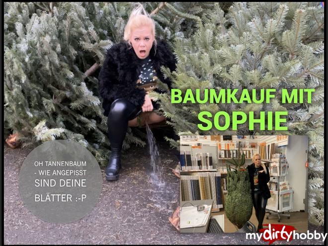 Oh Christmas tree - how pissed are your leaves :-P Baumkauf with Sophie
